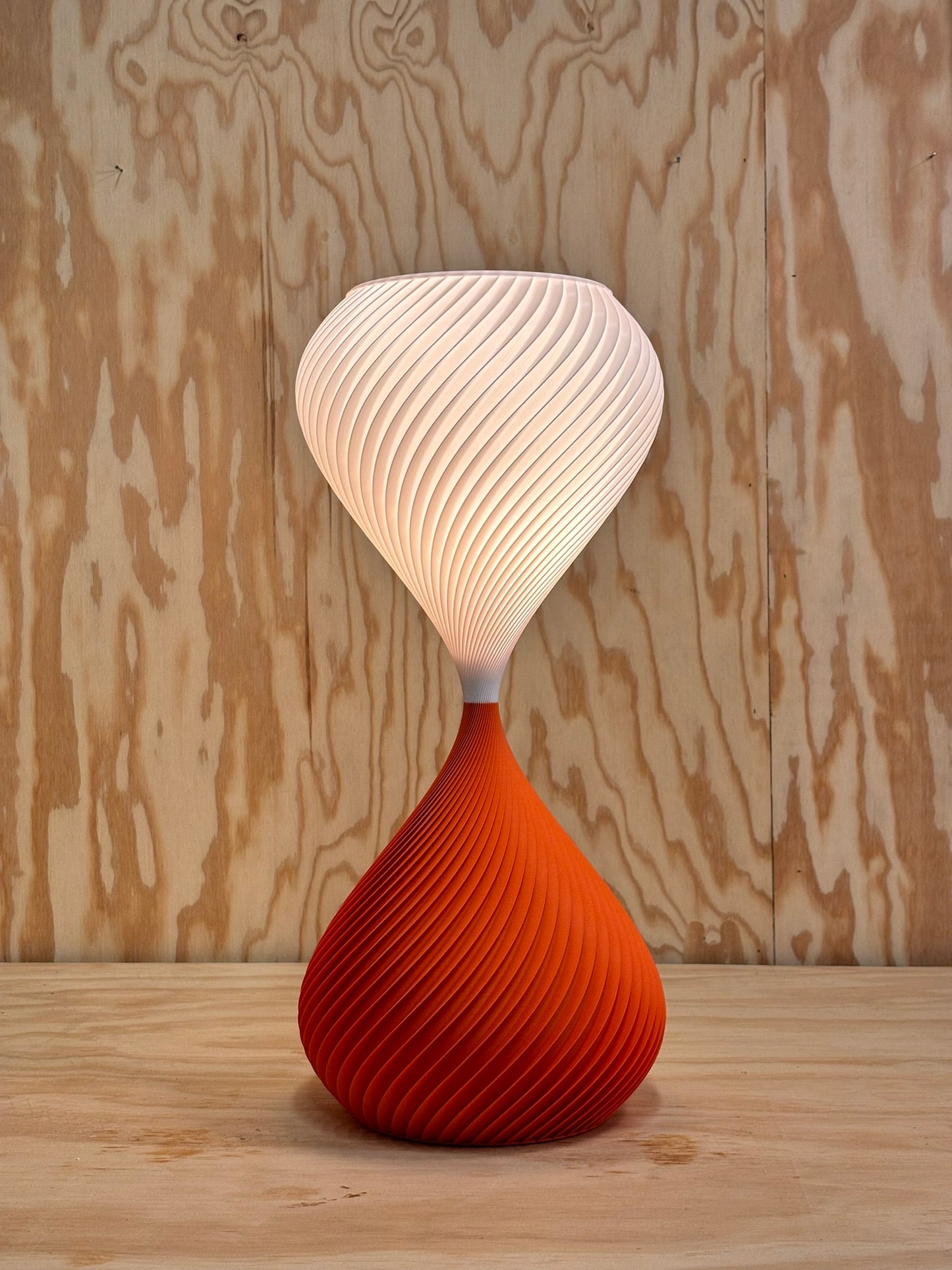 S.01 _ Orange & White