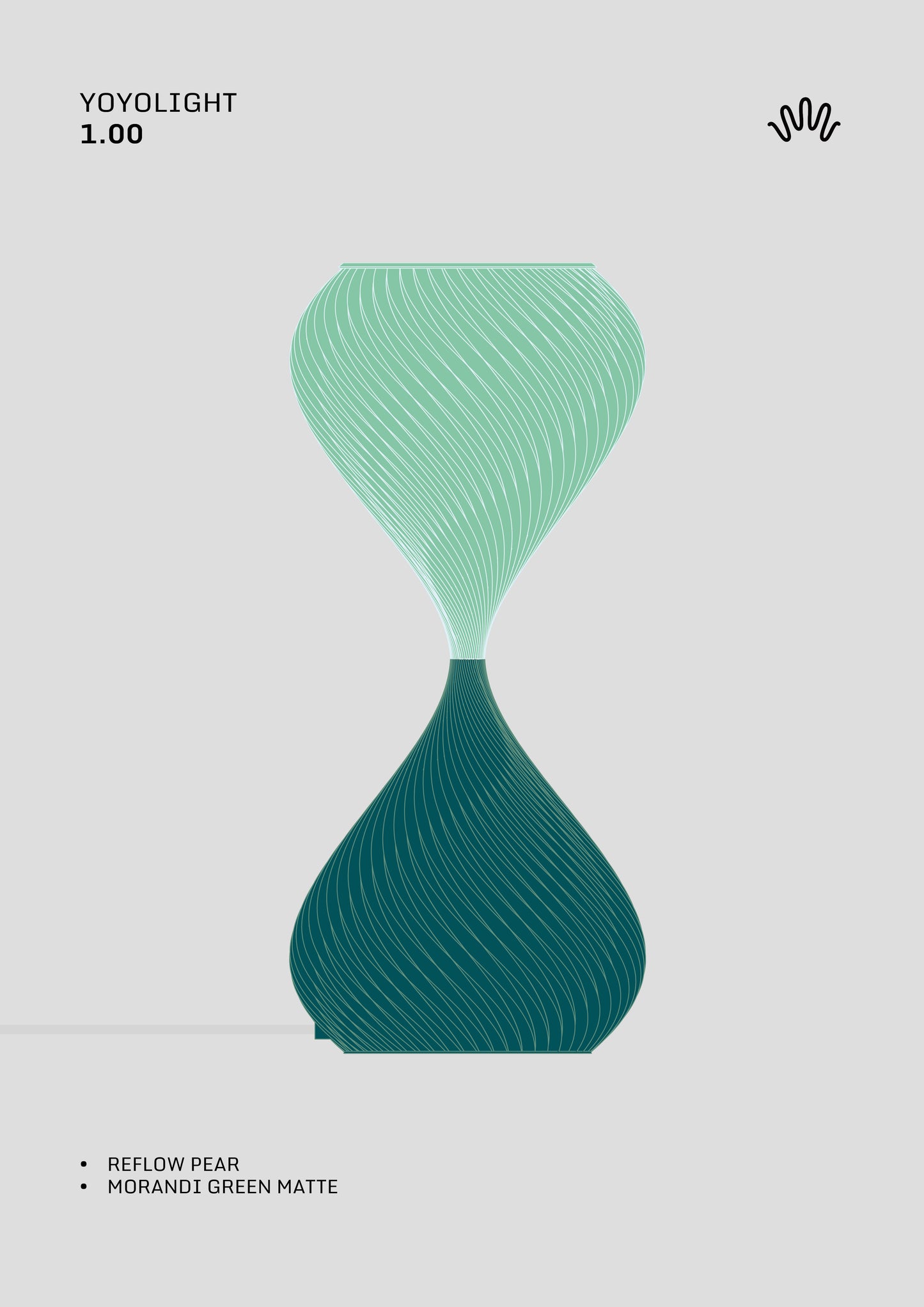 S.01 _ Dark green &amp; Pear Translucent