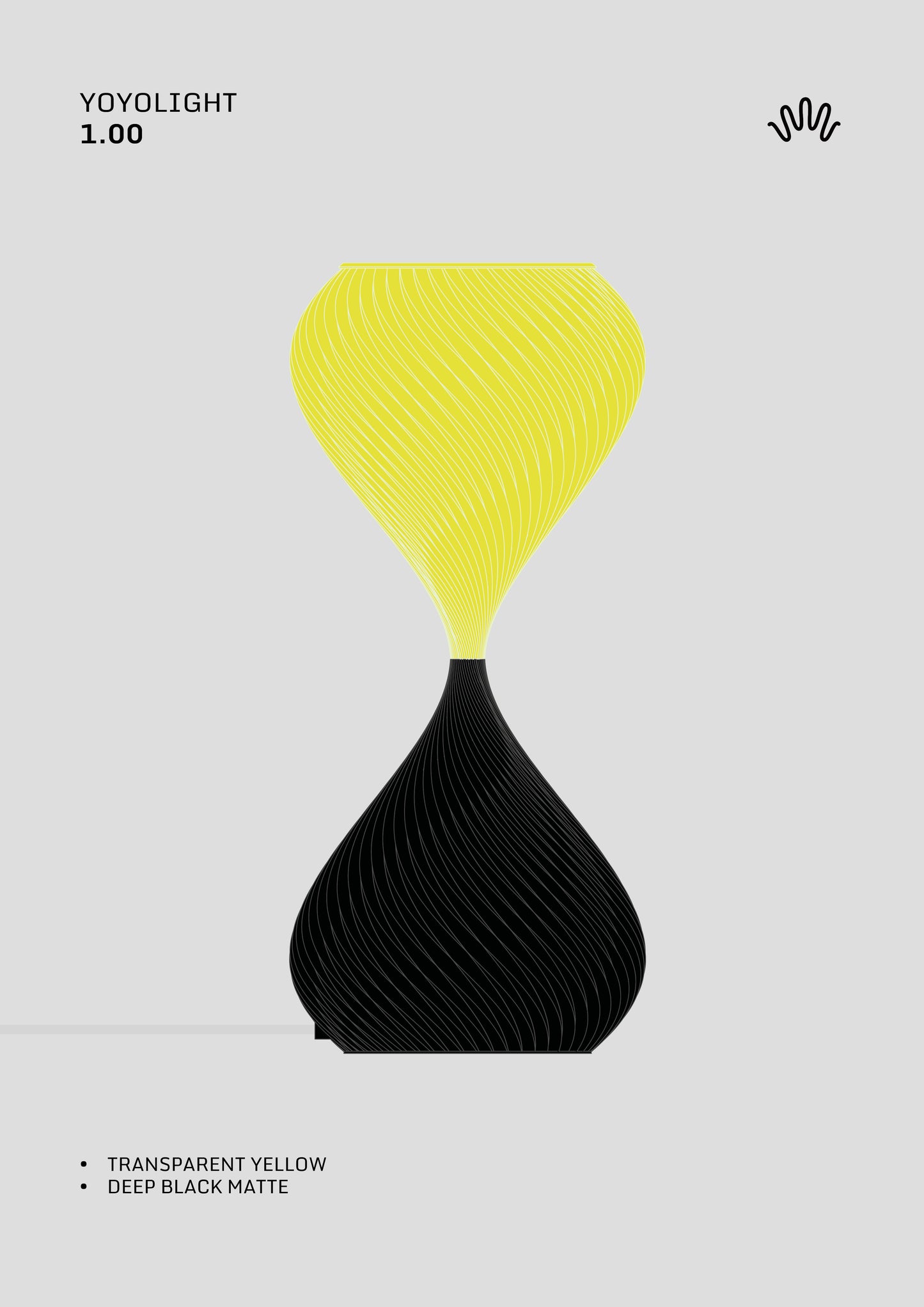 S.01 _  Black & Yellow translucide