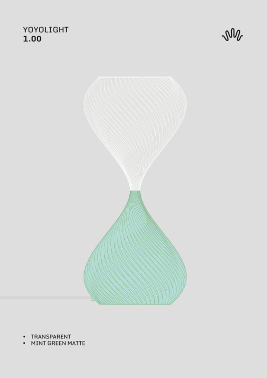 S.01 _  Light green & Translucent