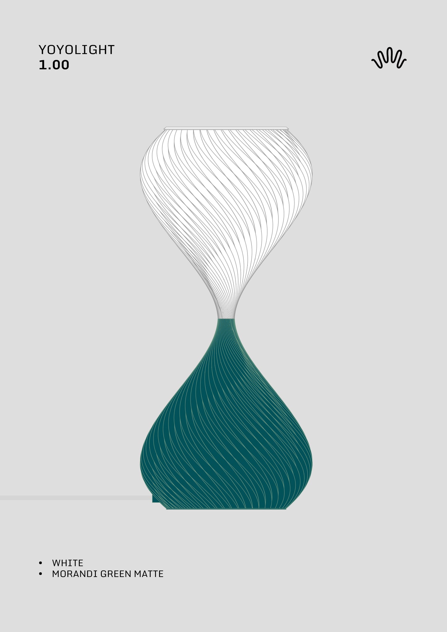 S.01 _ Dunkelgrün &amp; Weiß