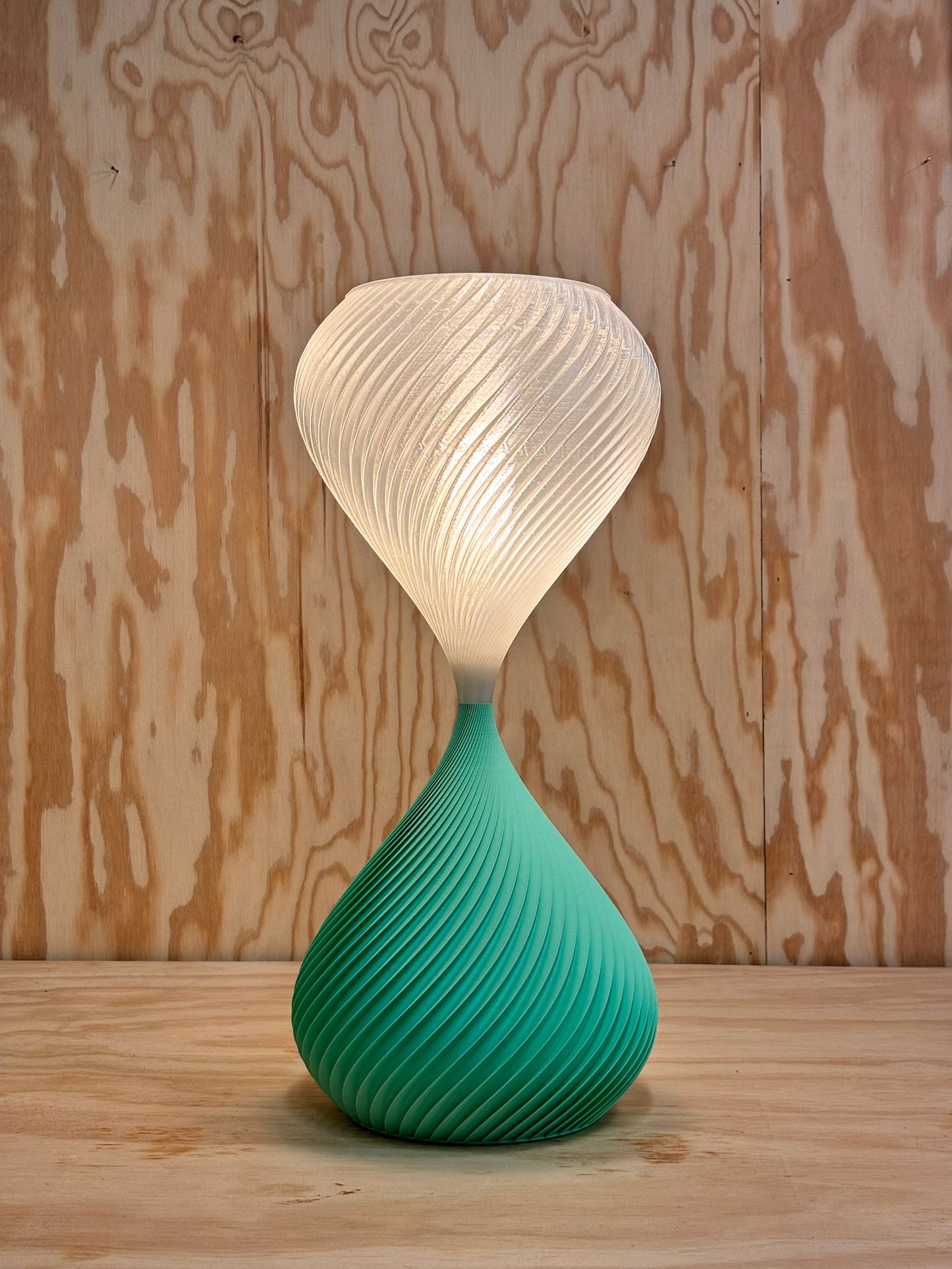 S.01 _  Light green & Translucent