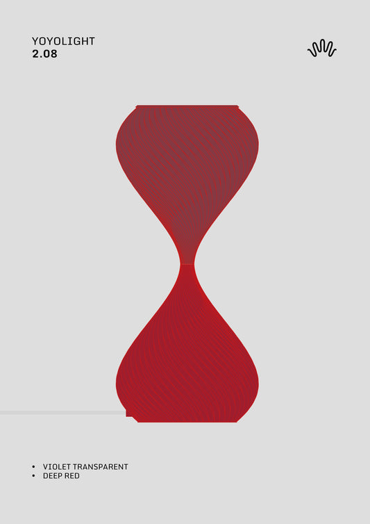 S2_08 Violet Transparent & Deep Red