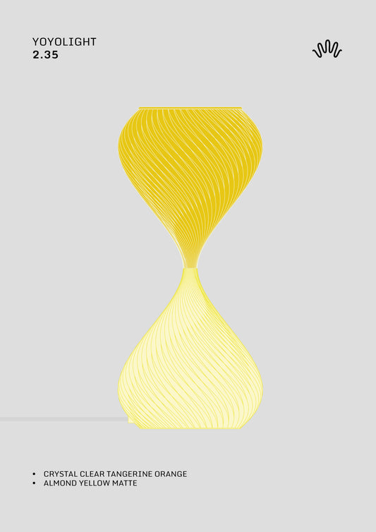 S2_35 Light Yellow & tangerine Orange