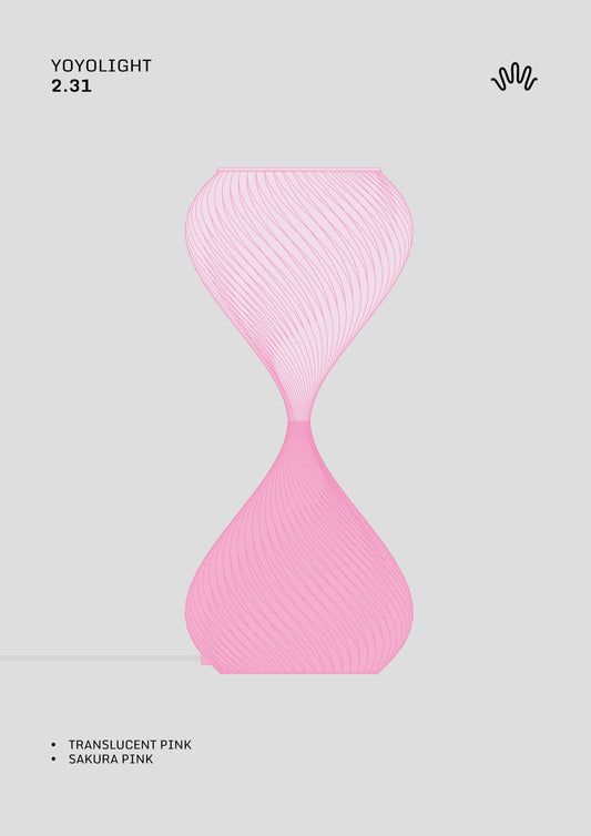 S2_31 Translucent Pink & Sakura Pink