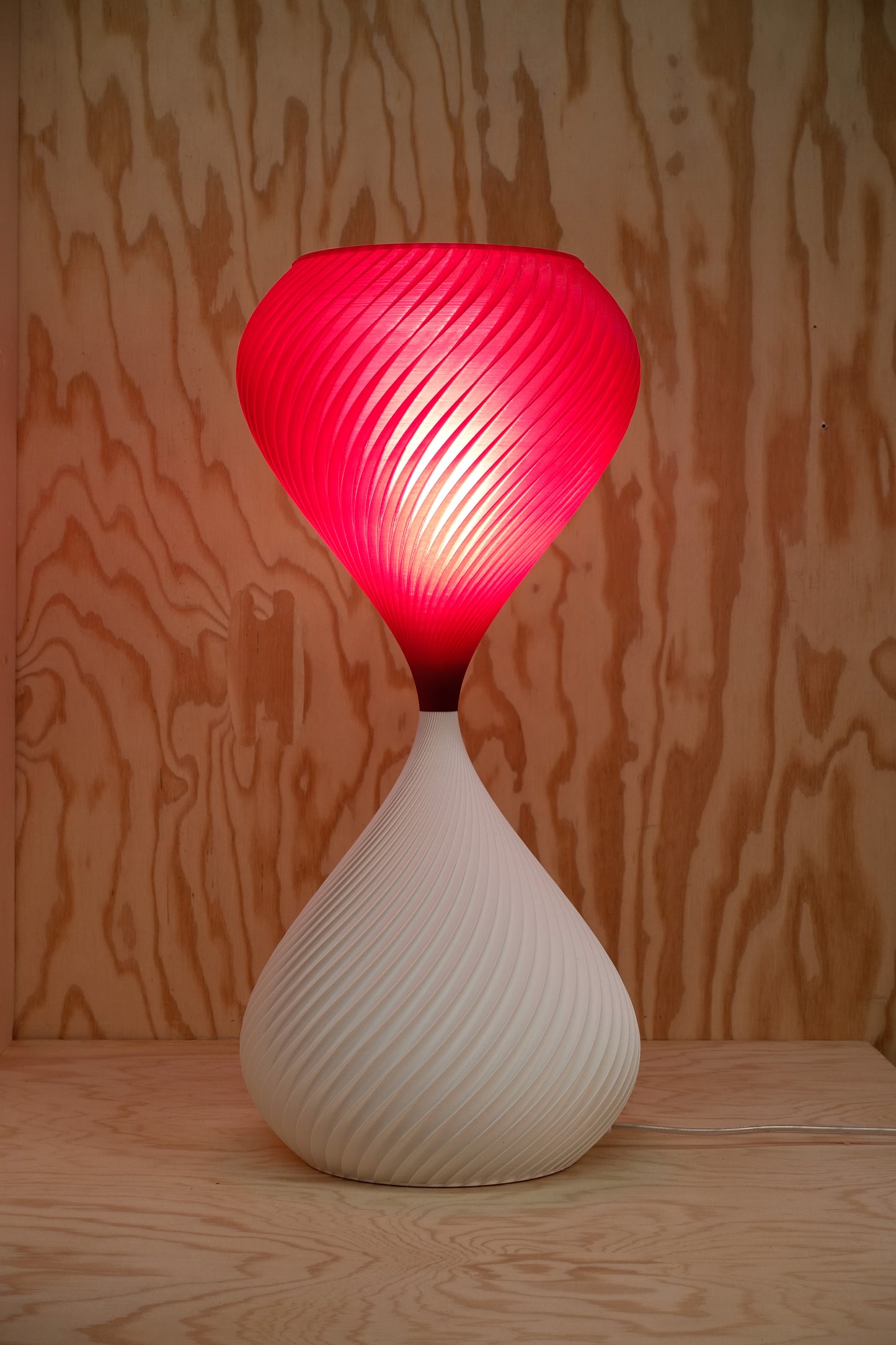 S2_23 Violet Transparent & White