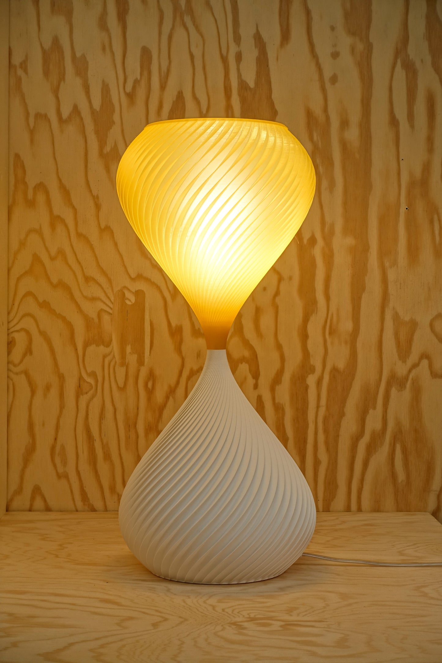 S2_35 Light Yellow & tangerine Orange