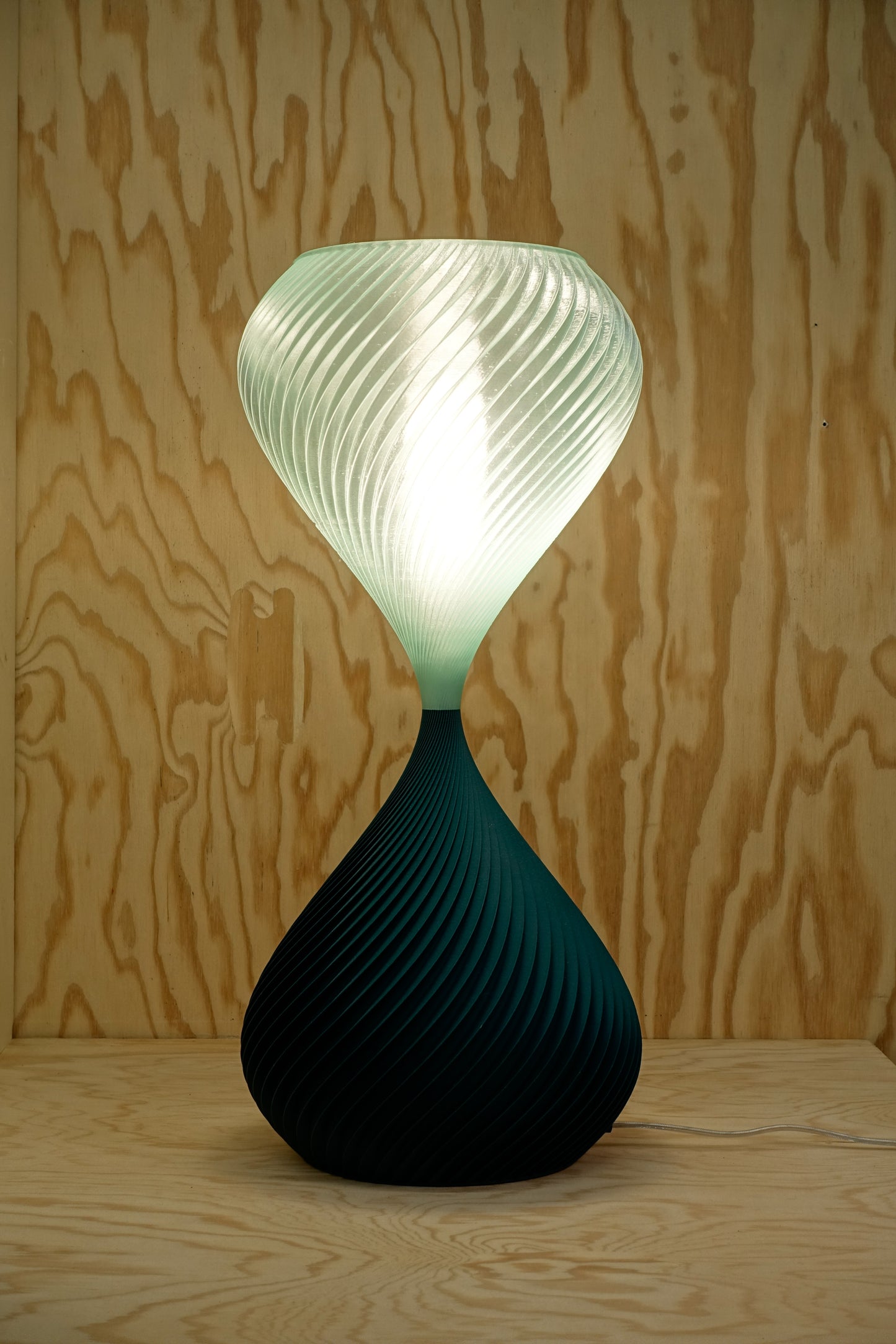 S2_39 Aqua Transparent & Morandi Green