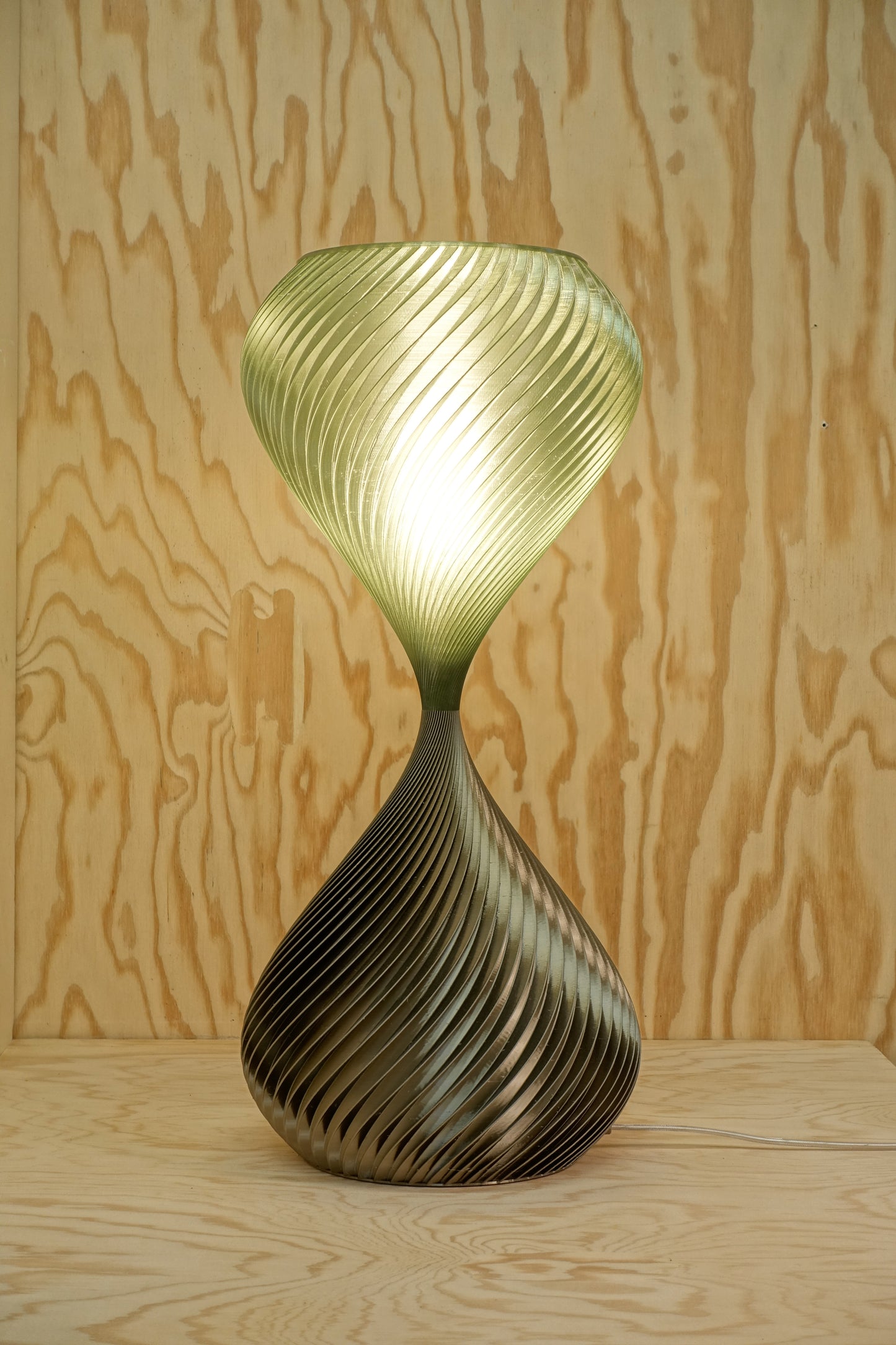 S2_15,16   Translucent Olive PETG & Bronze