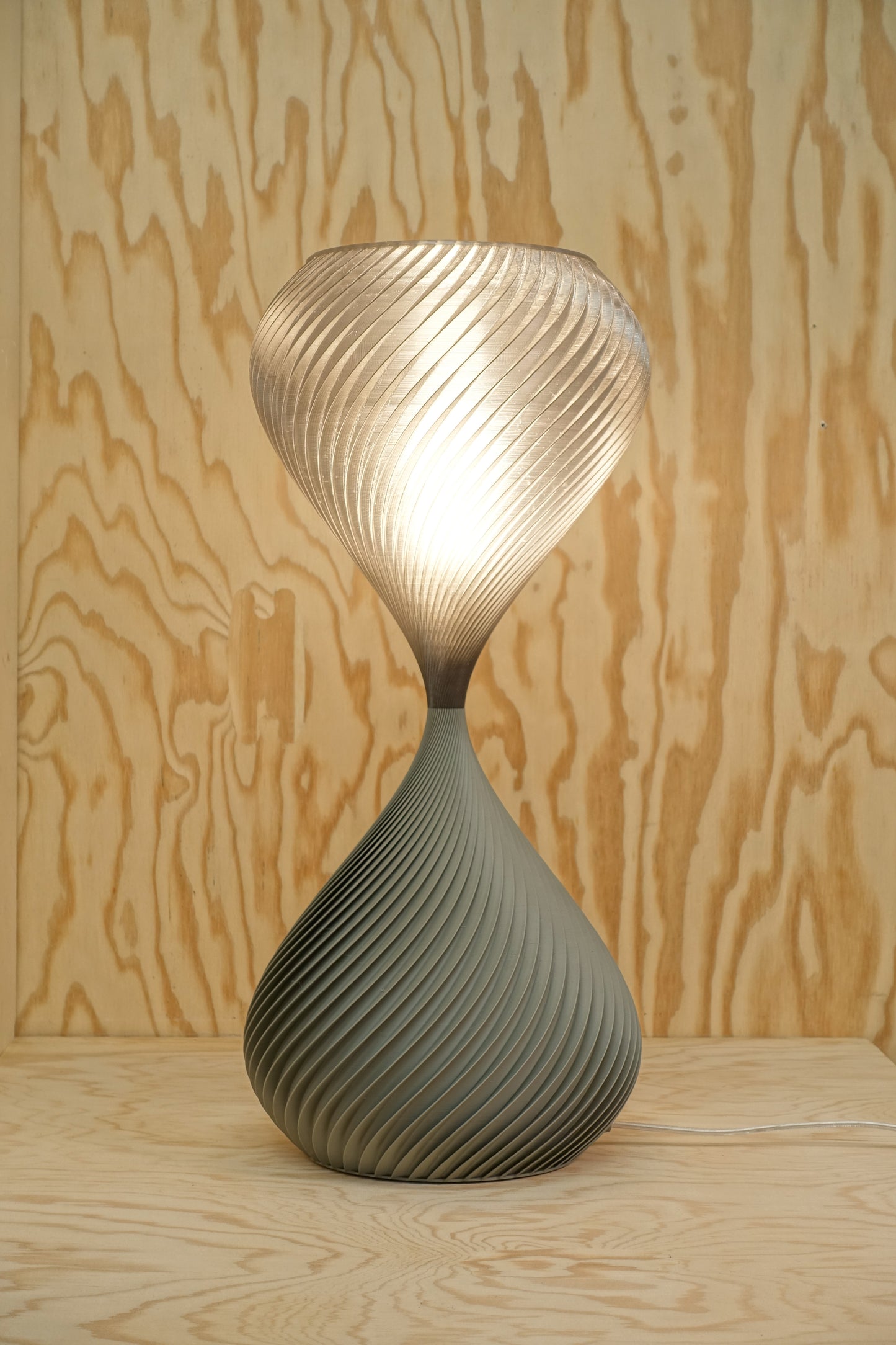 S2_25,26   Translucent Grey PETG & Concrete Grey